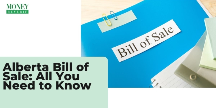 What Is A Bill Of Sale In Alberta How To Write Template