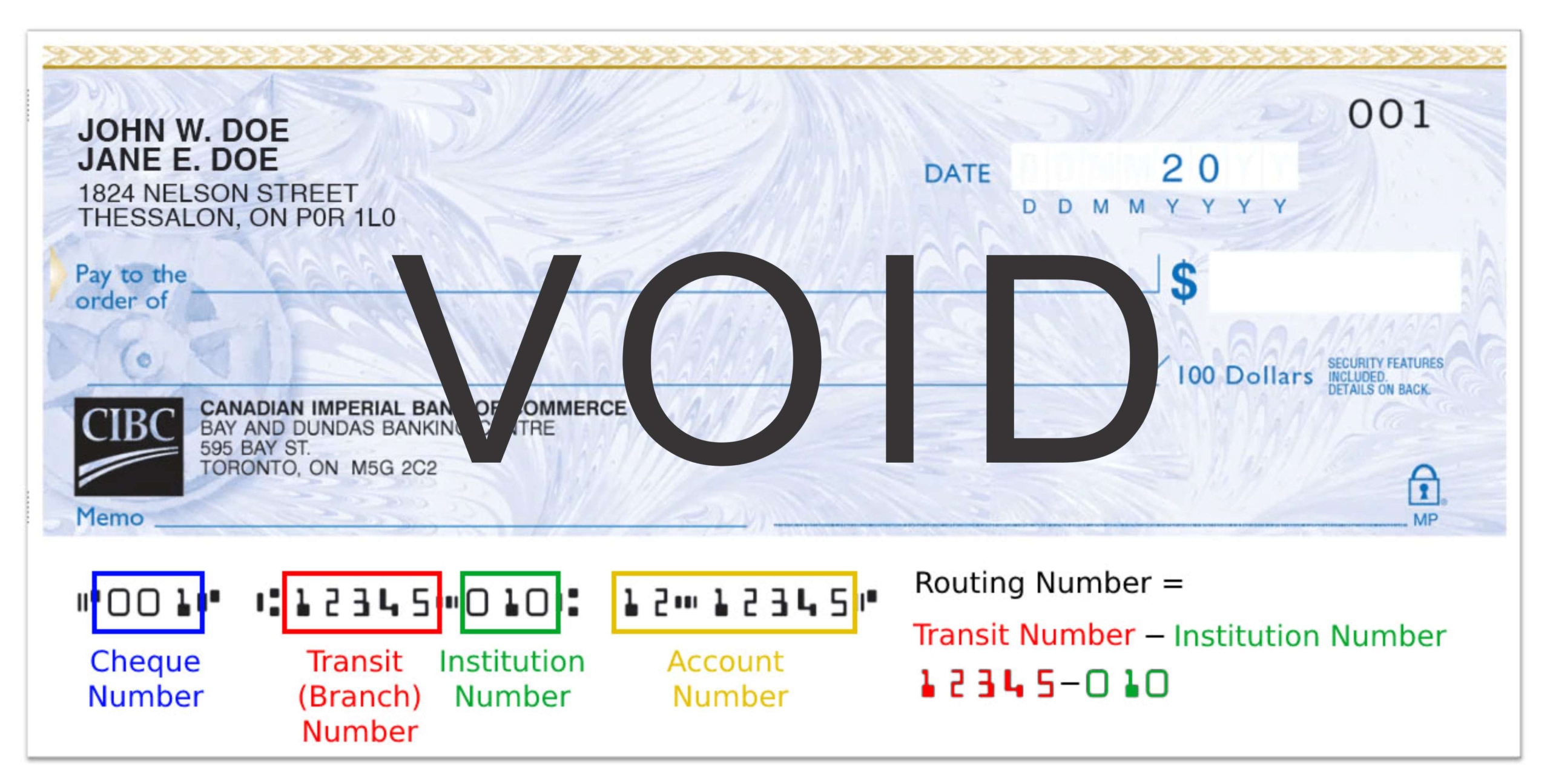 What Is A Void Cheque How Does It Work Money Reverie